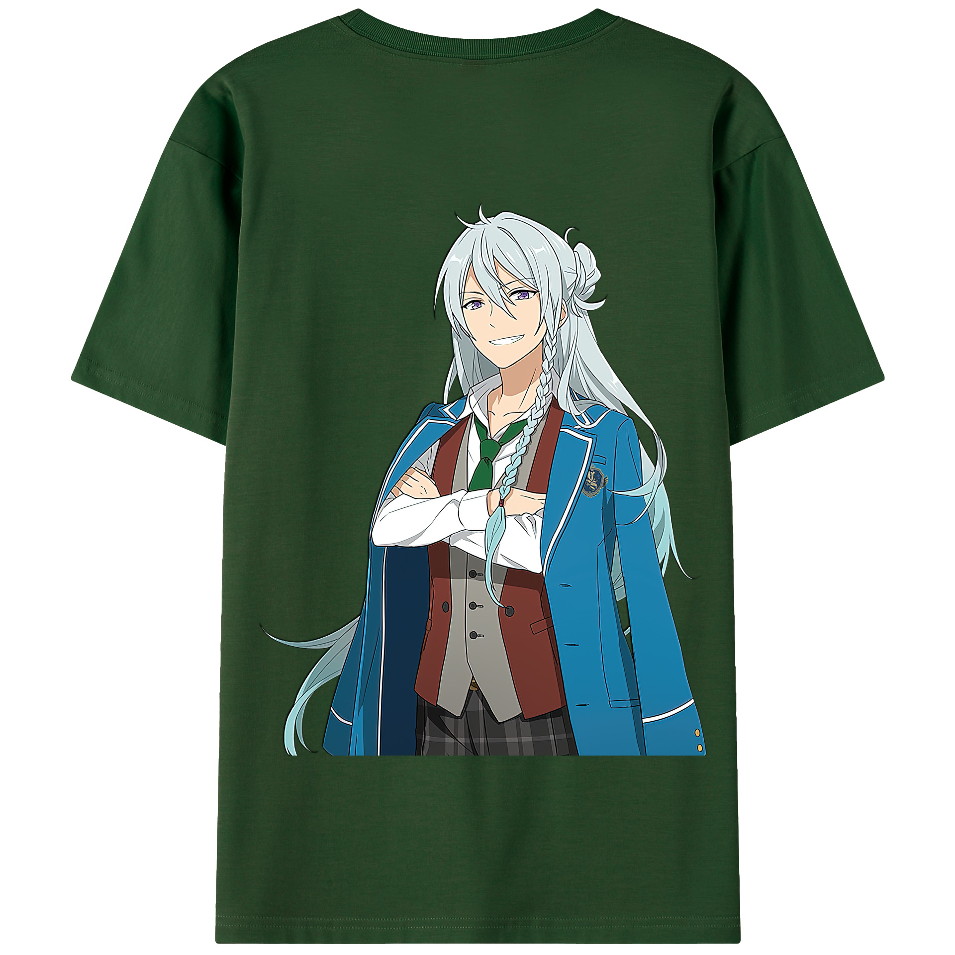 （画像用） あんさんぶるスターズ! Ensemble Stars 綿100％半袖Tシャツ（背面プリント）